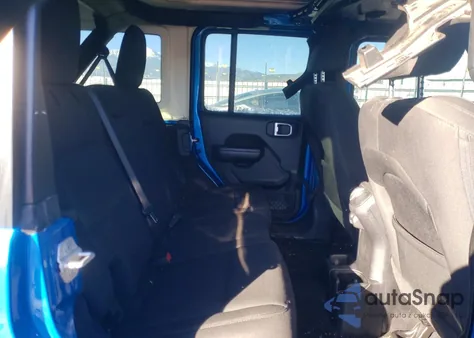 2021 Jeep Wrangler Unlimited Sport из США, поврежденный, VIN 1C4HJXDM0MW817820